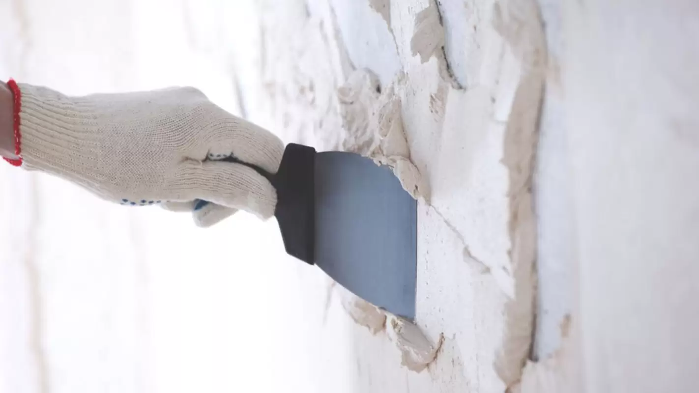Professional Plastering Services with Removing Popcorn Ceilings