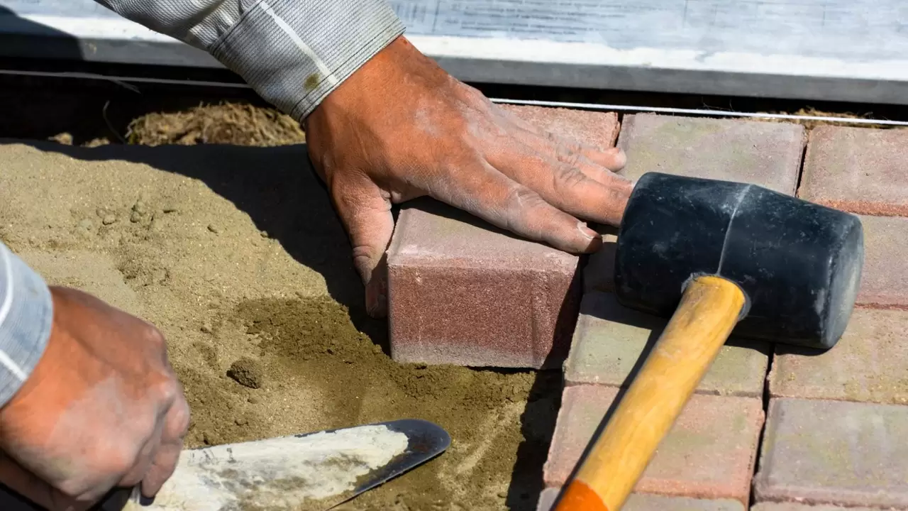 Experience The Difference In Our Paver Repair Services