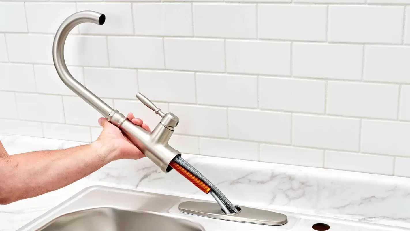 Experience Refinement Through Our Dependable Kitchen Faucet Installation Services
