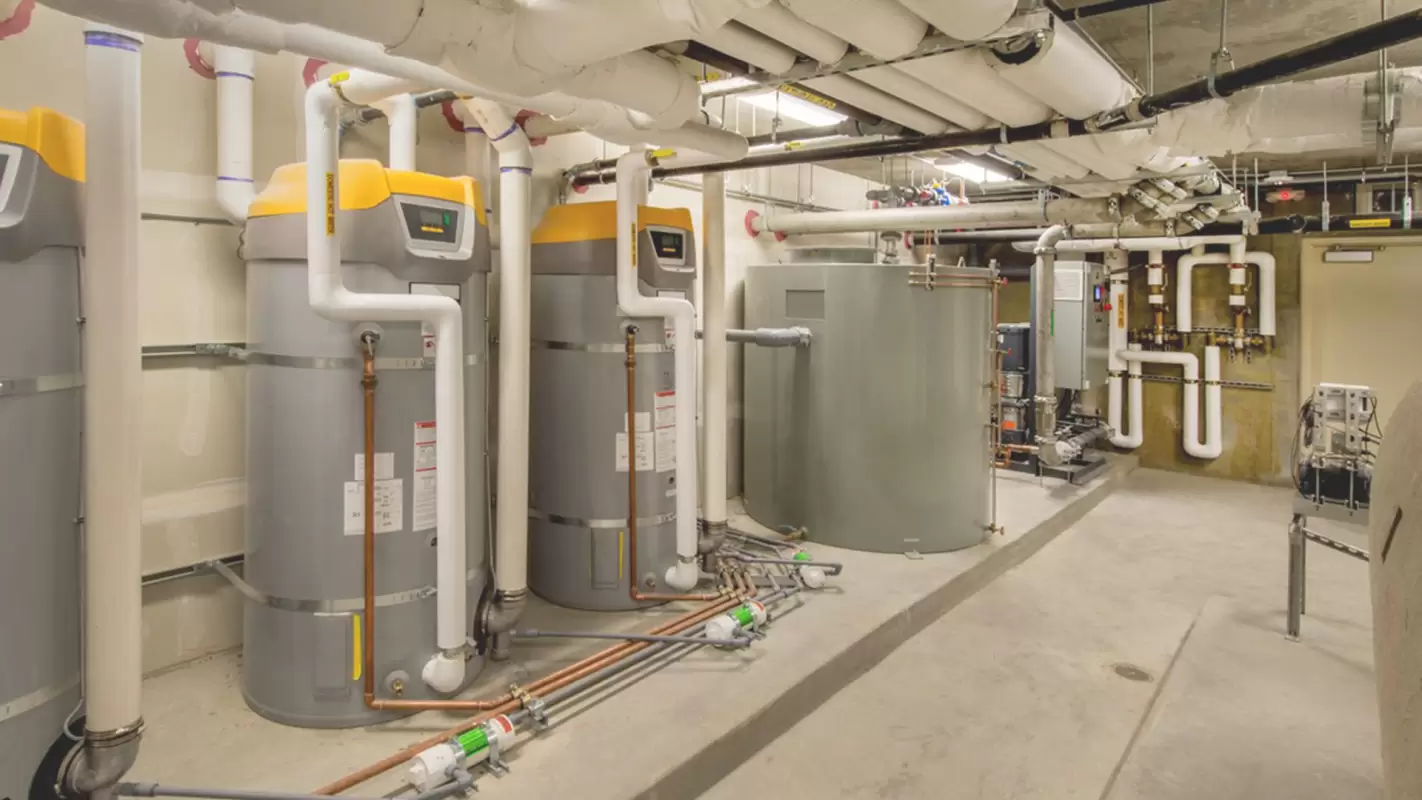 When It Comes To Commercial Water Heater Replacement, We Are On Top