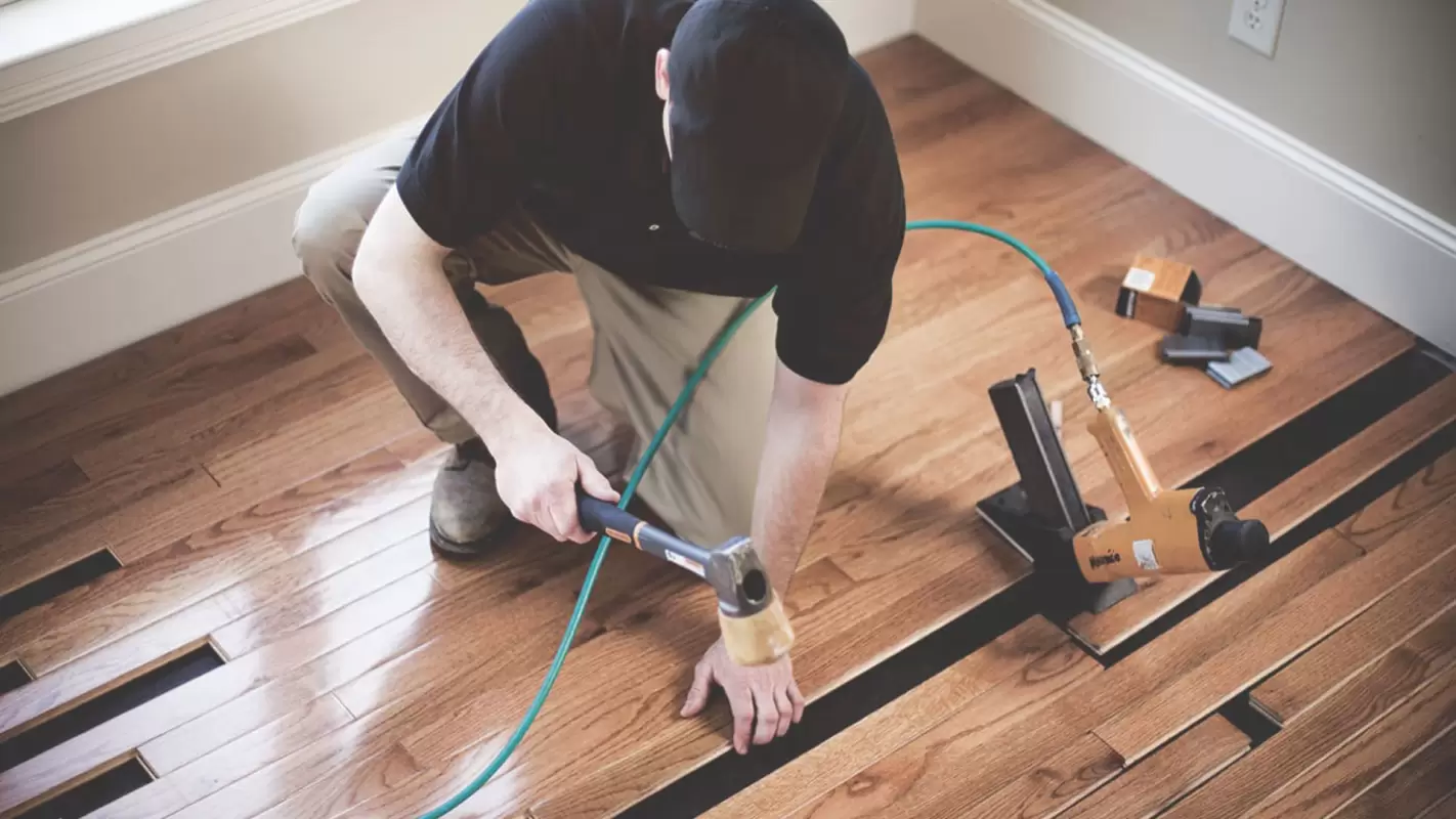 Get A Flawless Wooden Floor with Our Hardwood Floor Installation