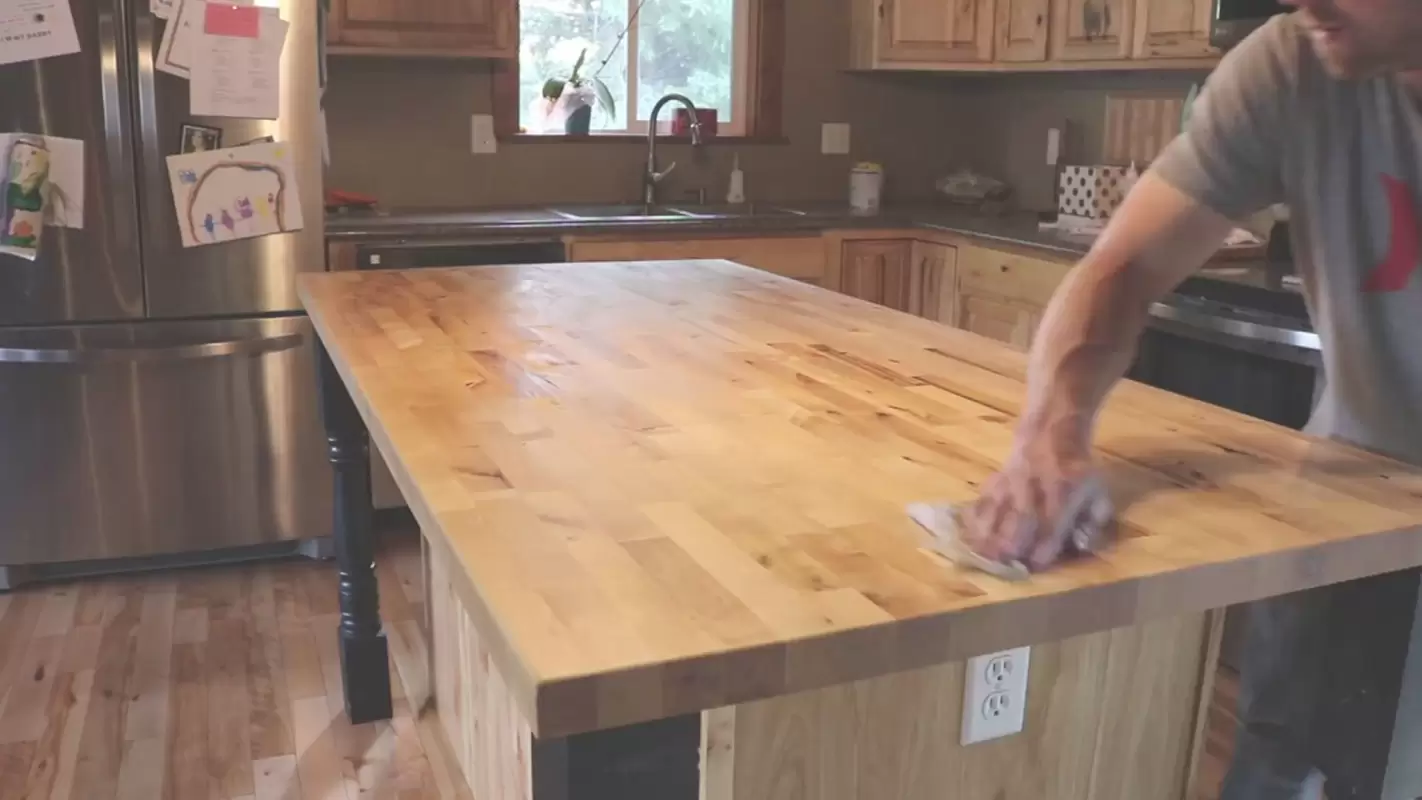 Kitchen Countertop Refinishing Tailored to Your Needs & Requirements