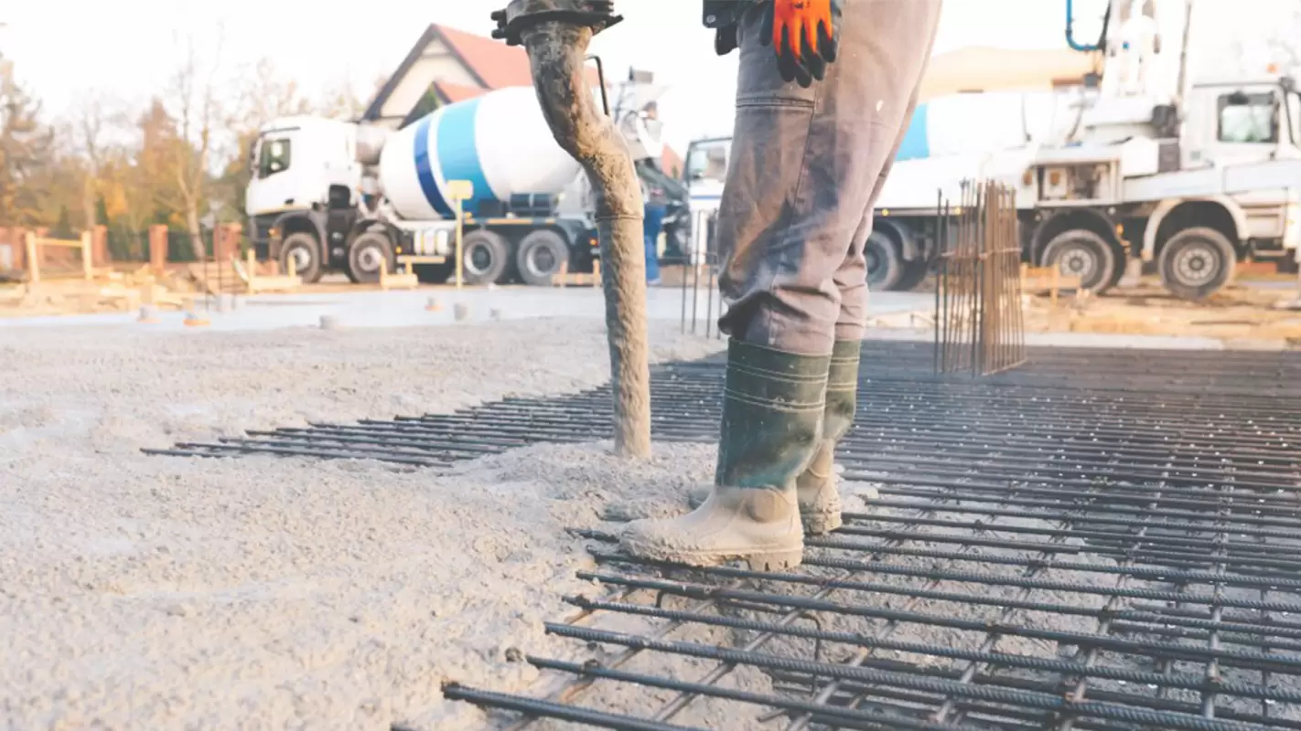 Concrete Services Because Concrete Eliminates the Risk of Structural Issues!