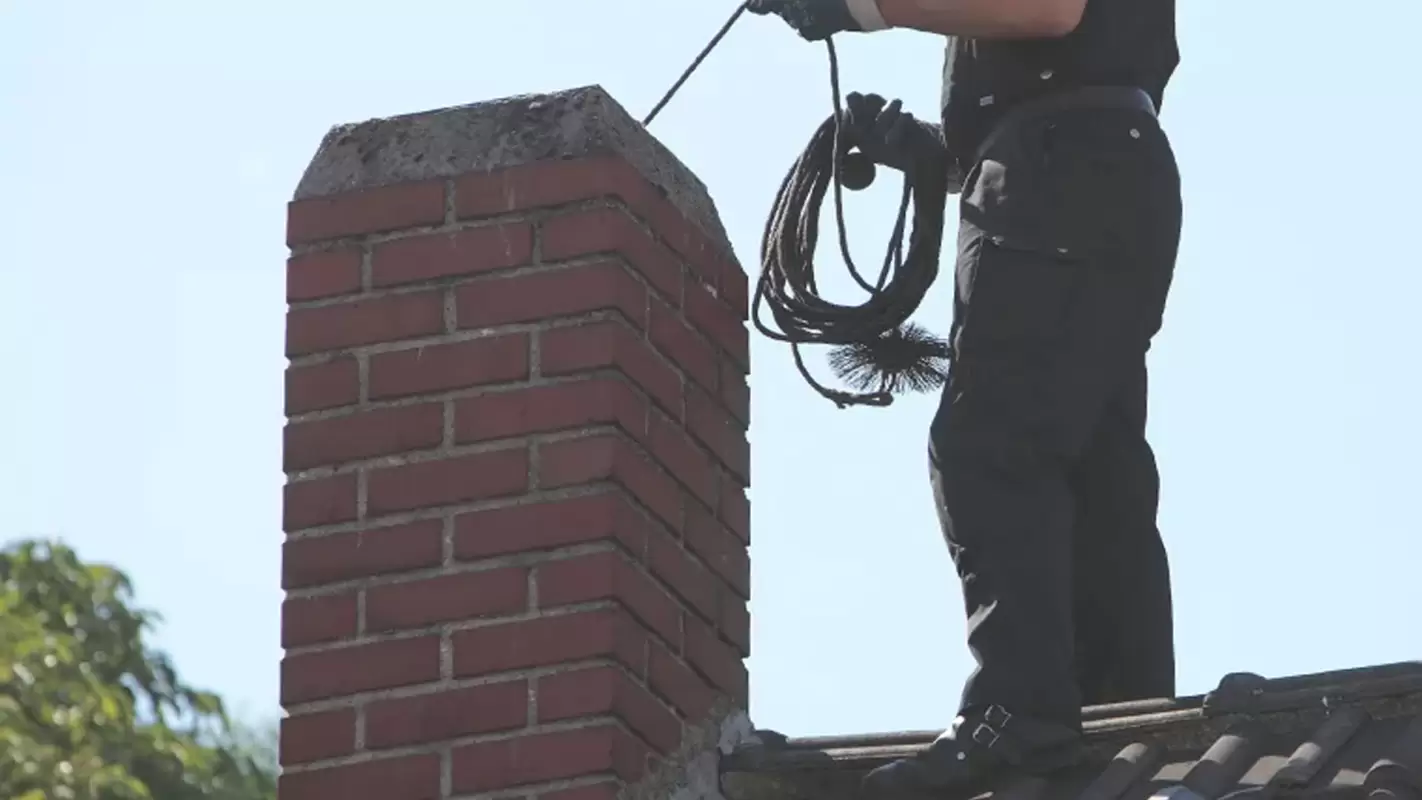 Chimney Sweep Services to Remove Creosote Buildup & Prevent Fires!