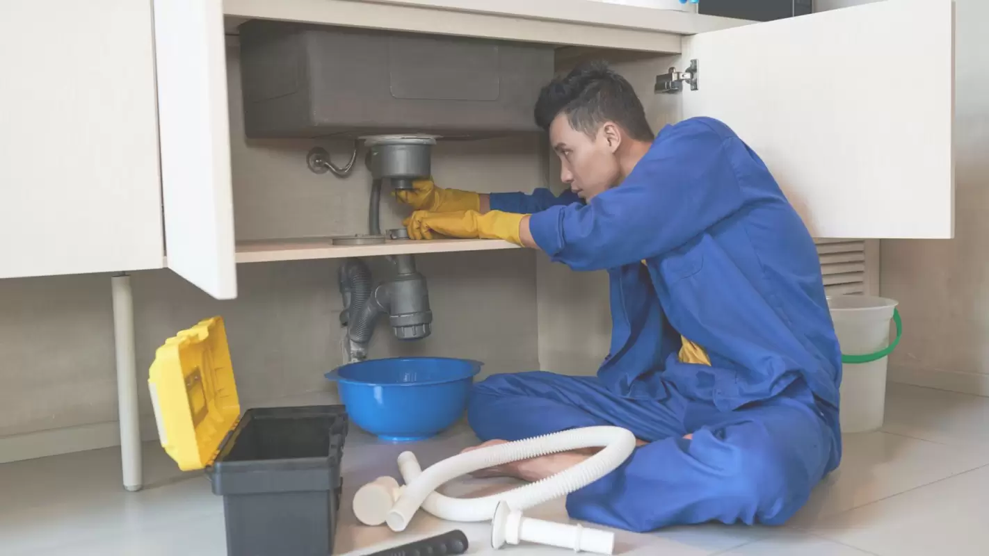 Leave The Mess on The Professional Drain Cleaners