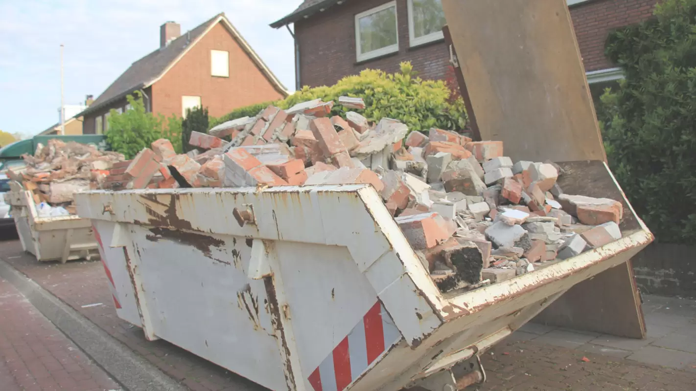 Transforming Spaces With Demolition Debris Hauling
