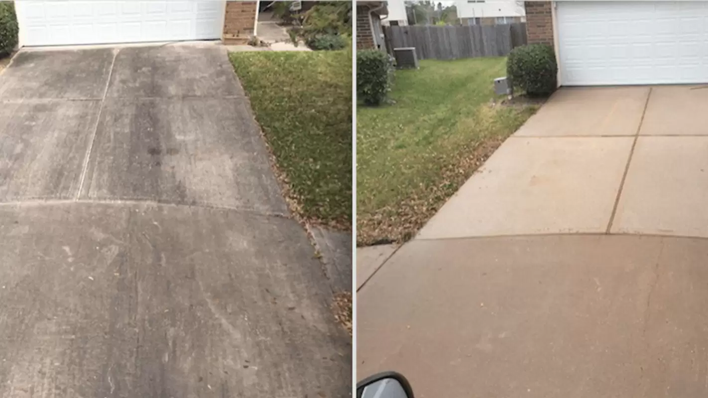 Bring the Magic of Cleaning with Our Driveway Cleaning Services