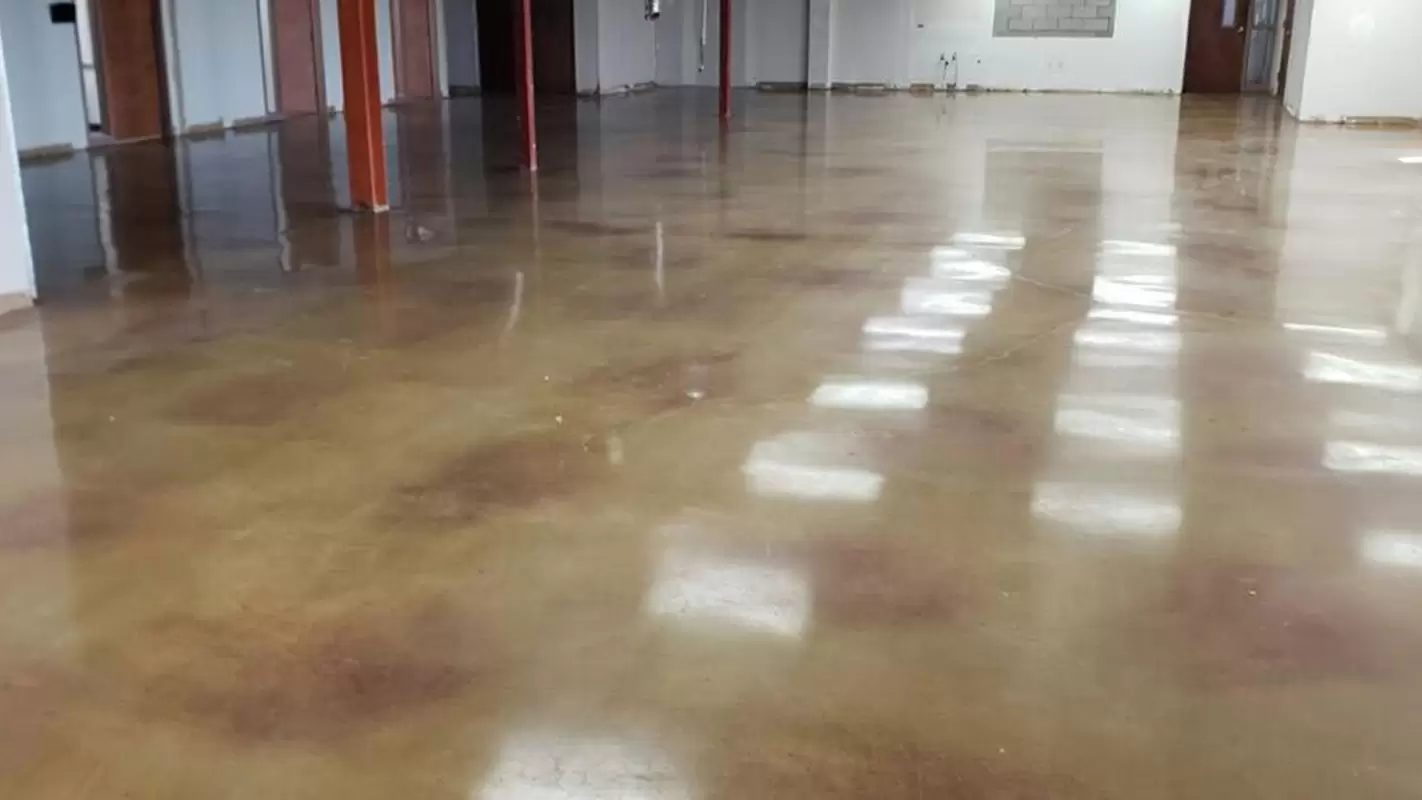 Make Your Ideas A Reality With Reliable Polished Concrete Stain Services