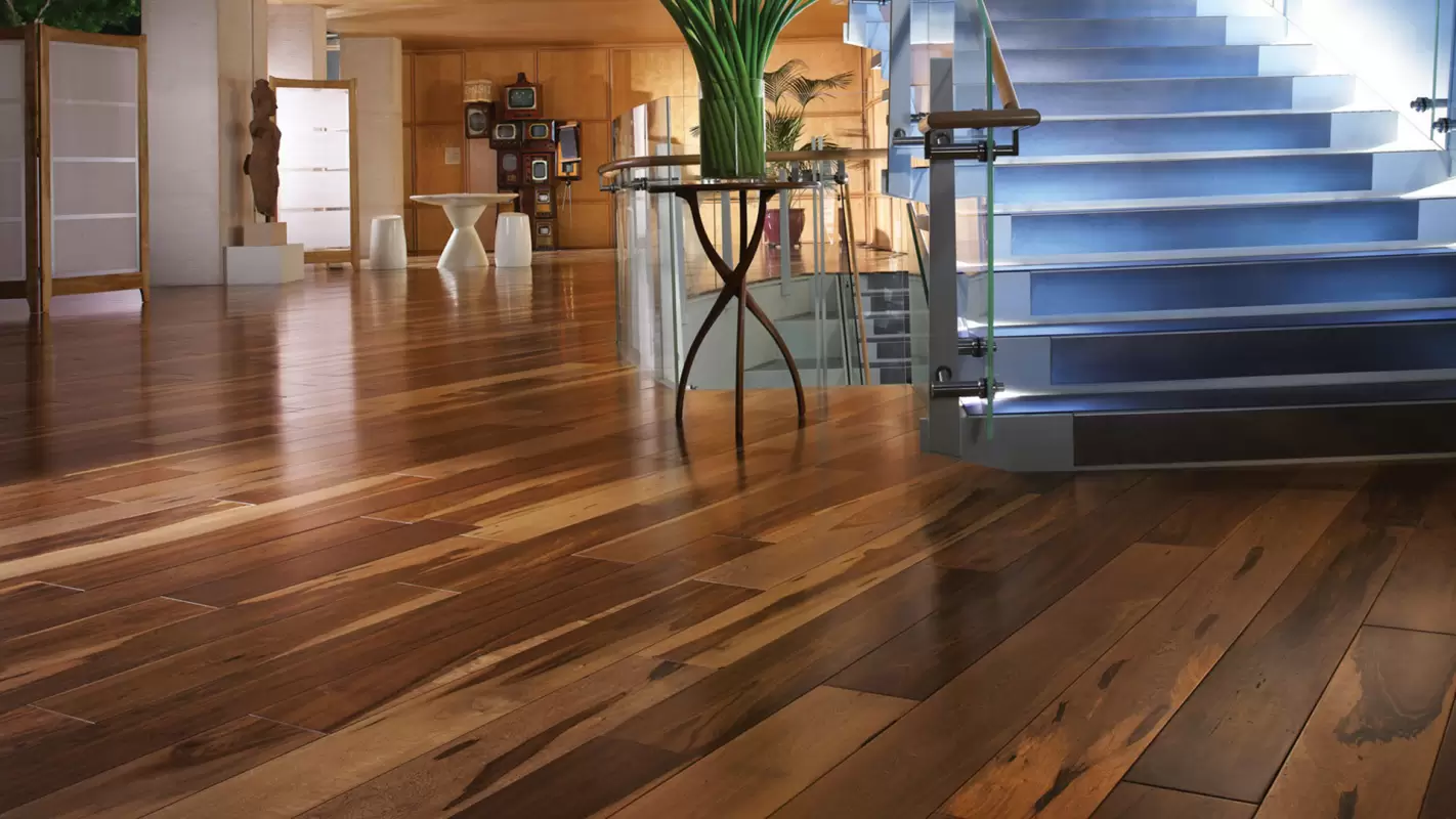 Experience Walking On Luxury Through Our Hardwood Floor Installation