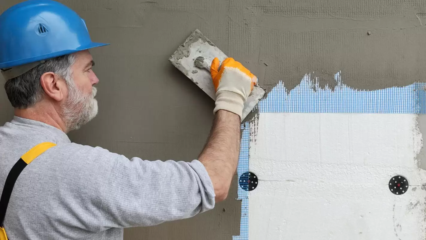 We Are Pros At Professional Stucco Application