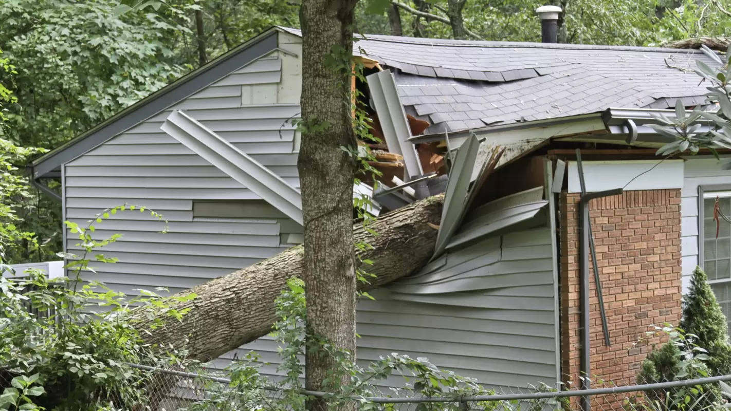 Storm Damage Roof Replacement Count on Us to Cover for You