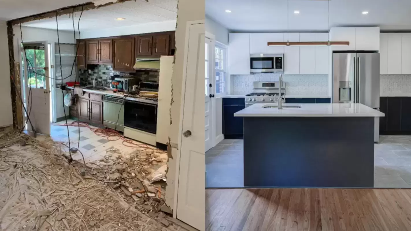 Redefine The Heart of Your Home with Our Expert Kitchen Remodeling Services!