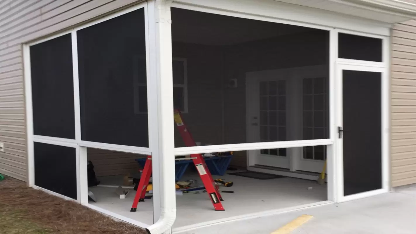 Security Screen Door Installation To Increase Privacy