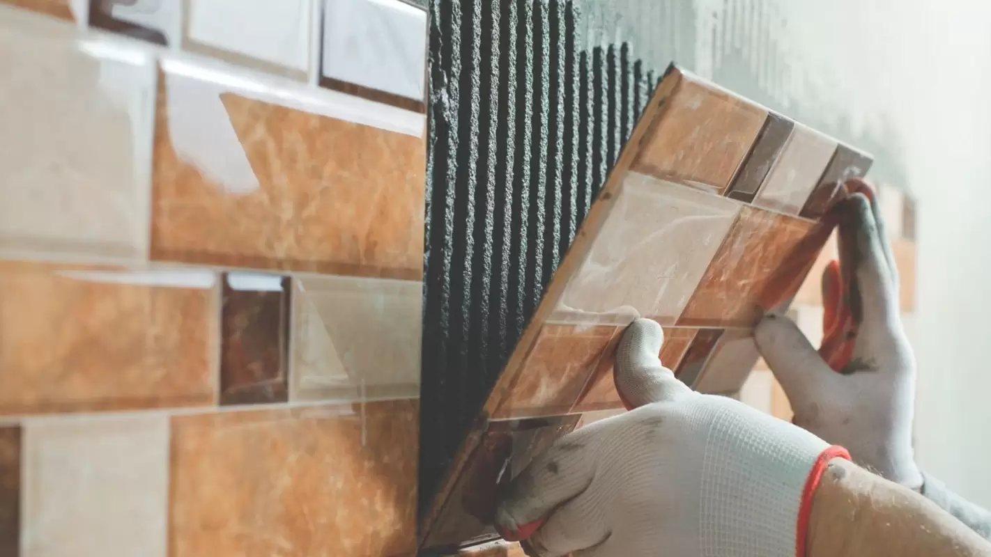 Stop Your Search For “Wall Tile Installation Near Me” & Hire Us!