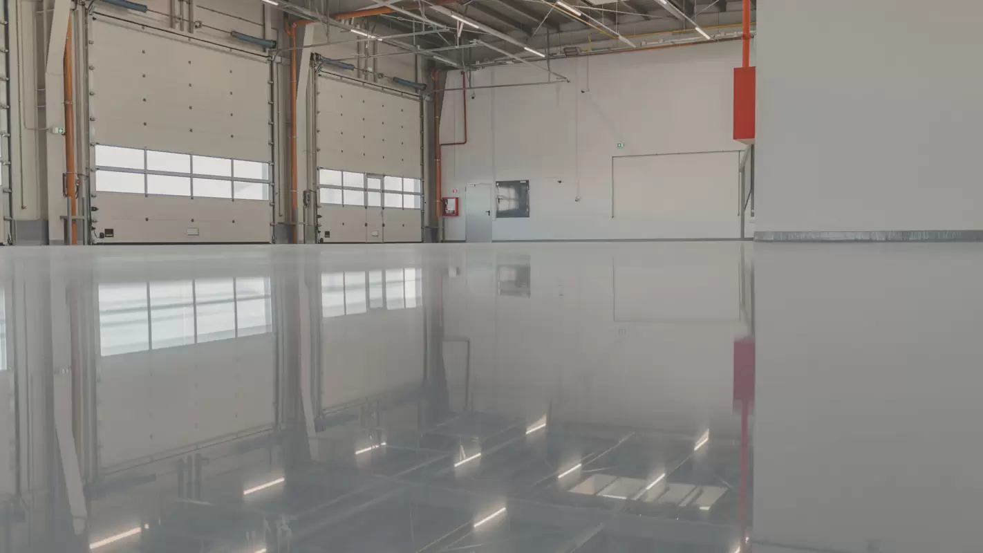 Elevate Your Space with Our Epoxy Floor Coating!