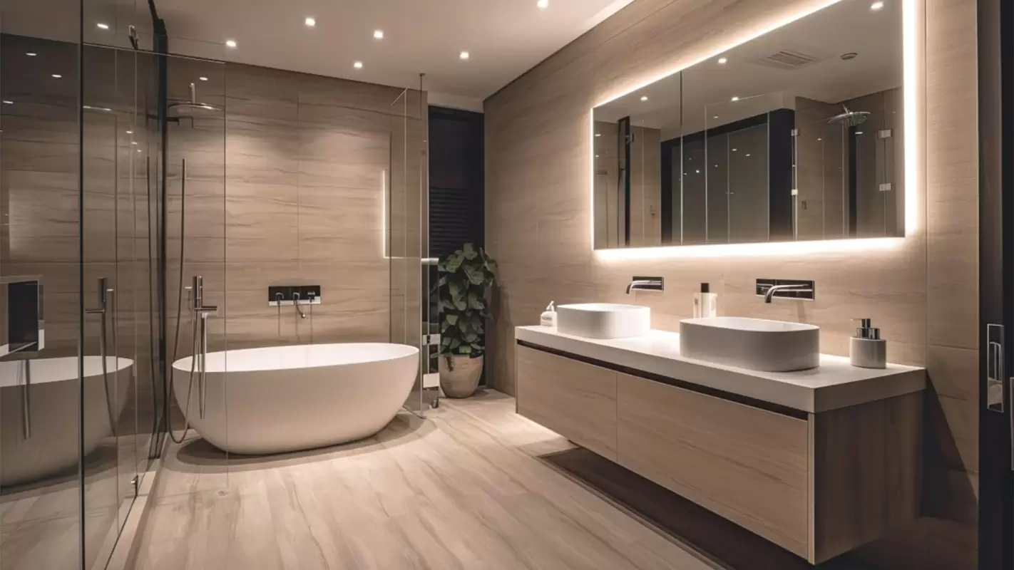 Witness Expert Craftsmanship Through Our Full Bathroom Remodeling Service