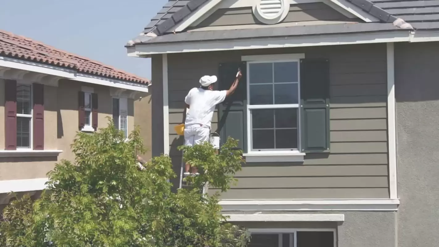 Exterior House Repainting to Reimagine Your Home's Facade Today!