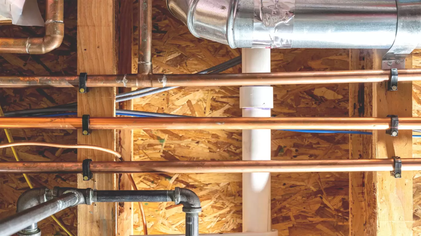 Parallel to Perfection is our Repiping Installation