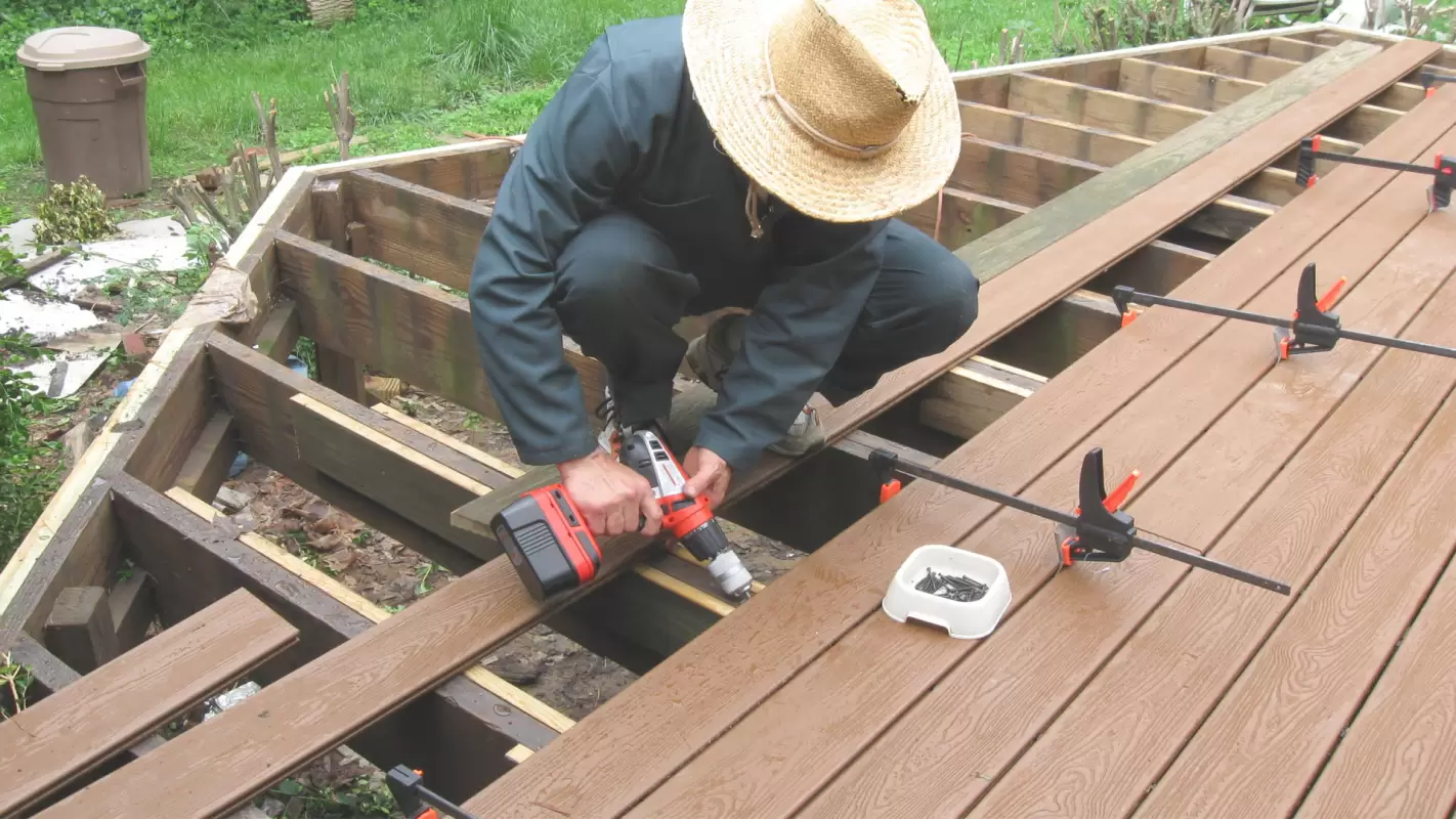 We Are Here To End Your Search For “Deck Repair Contractors Near Me.”