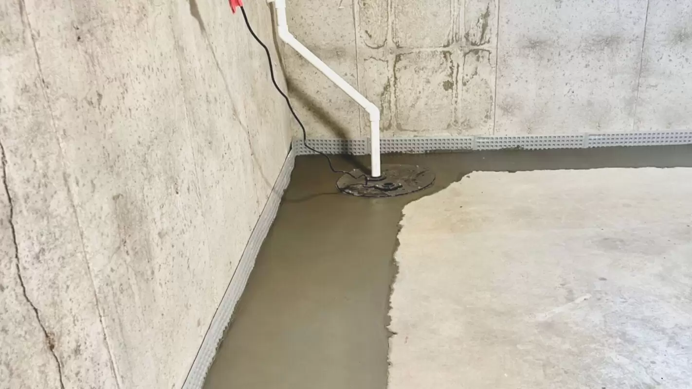 Seal Your Worries With Our French Drain Basement Repair Services