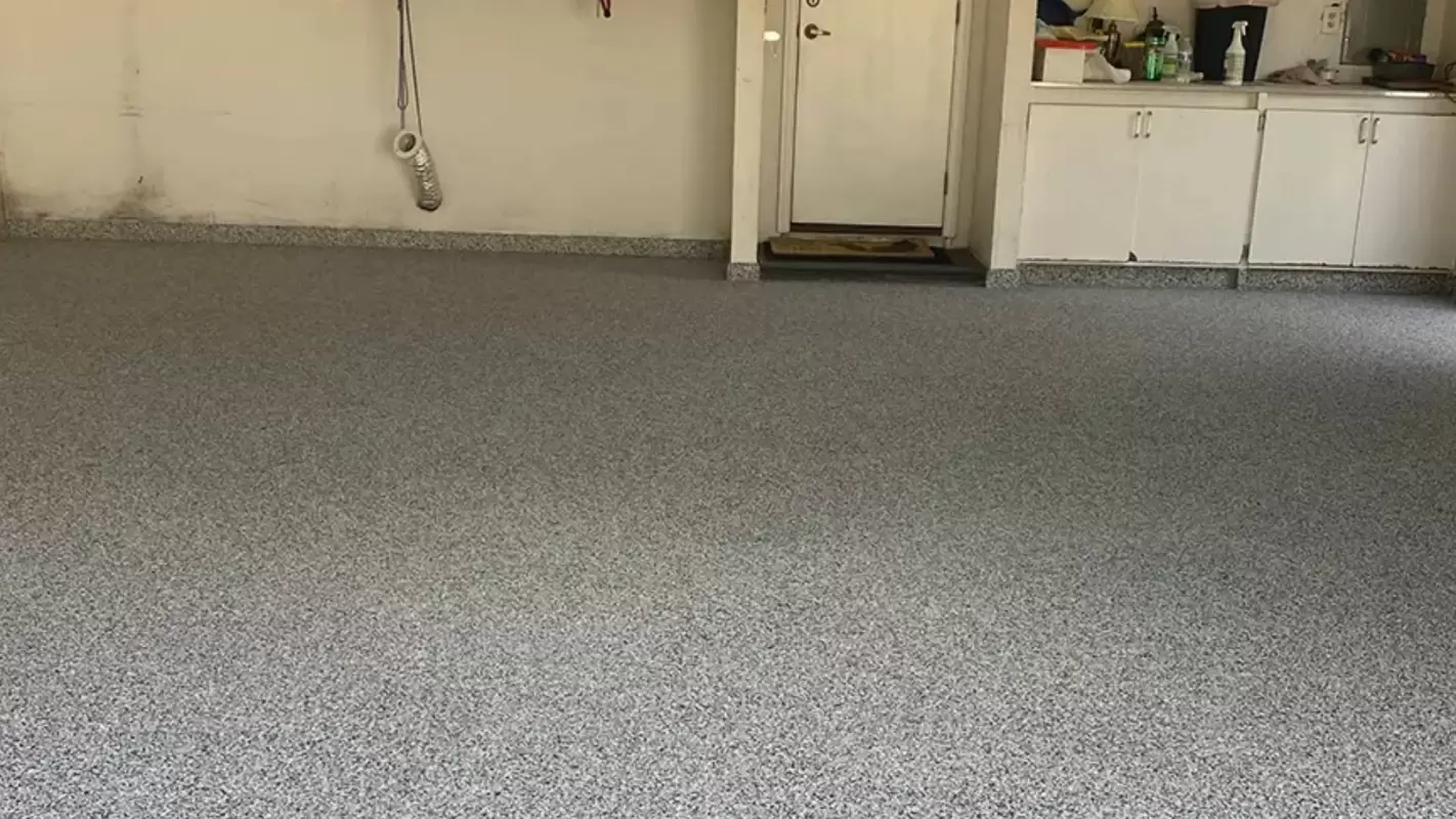 Step On Bliss, With Our Epoxy Garage Flooring Services