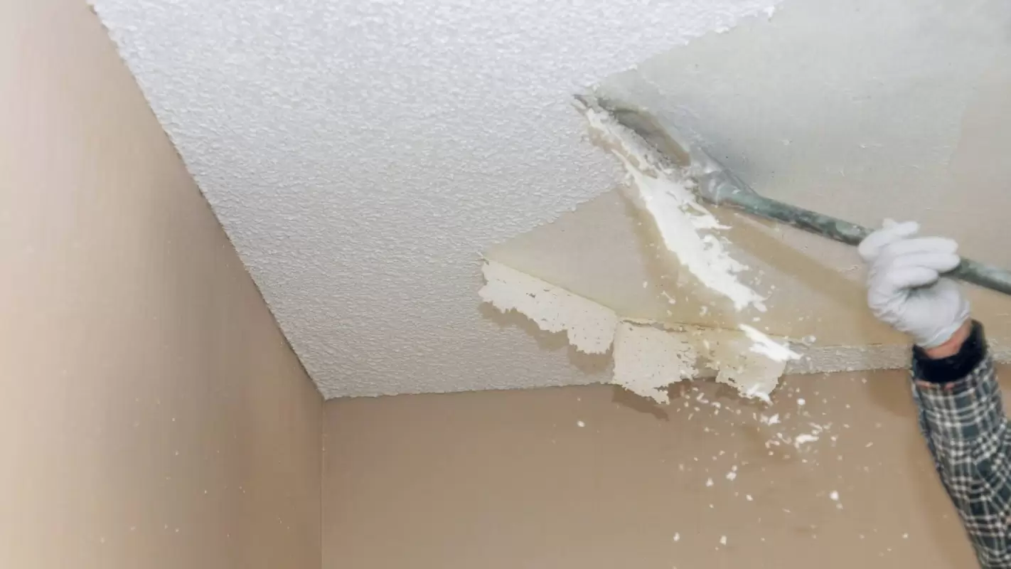 Revamping Spaces with Professional Popcorn Ceiling Removal