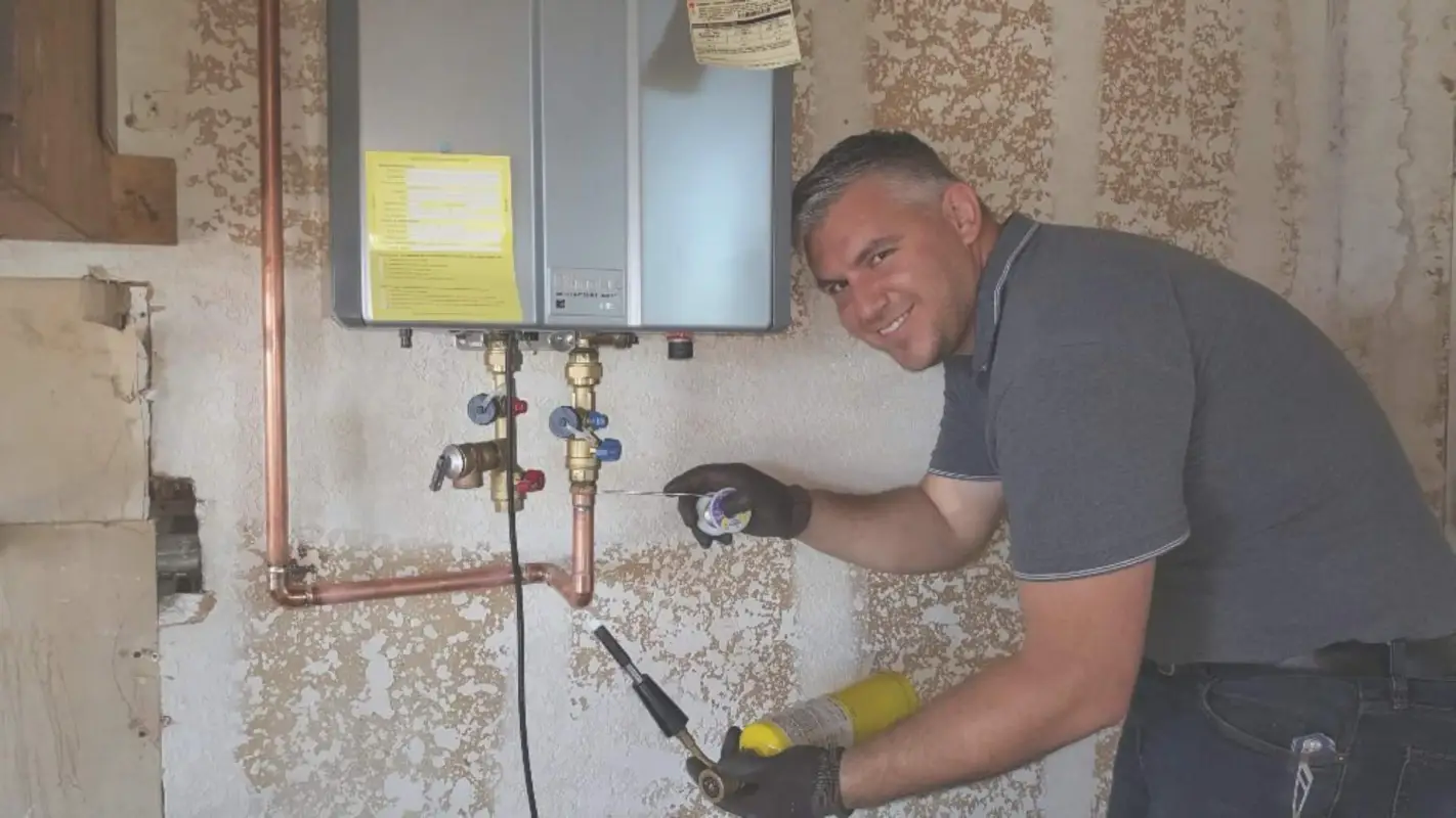 Tankless Water Heater Installation for Endless Supply of Hot Water
