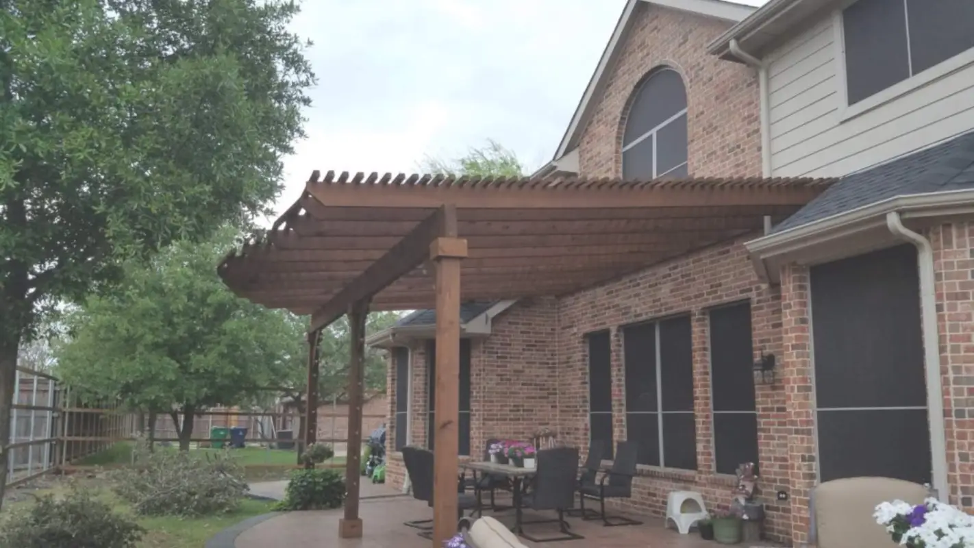 Patio Covers Installation that Crafted for Your Comfort