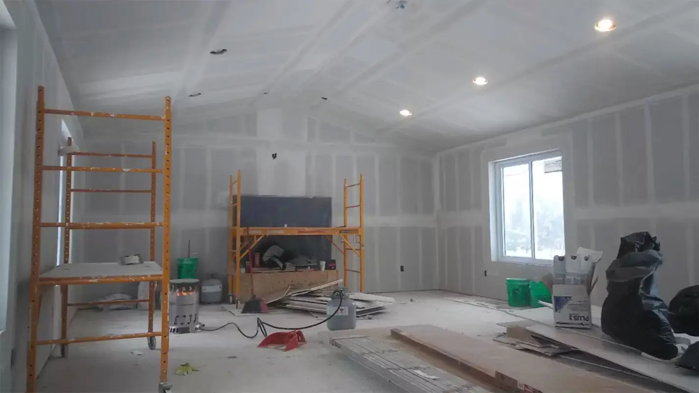 Professional Drywall Installation with Precision and Care