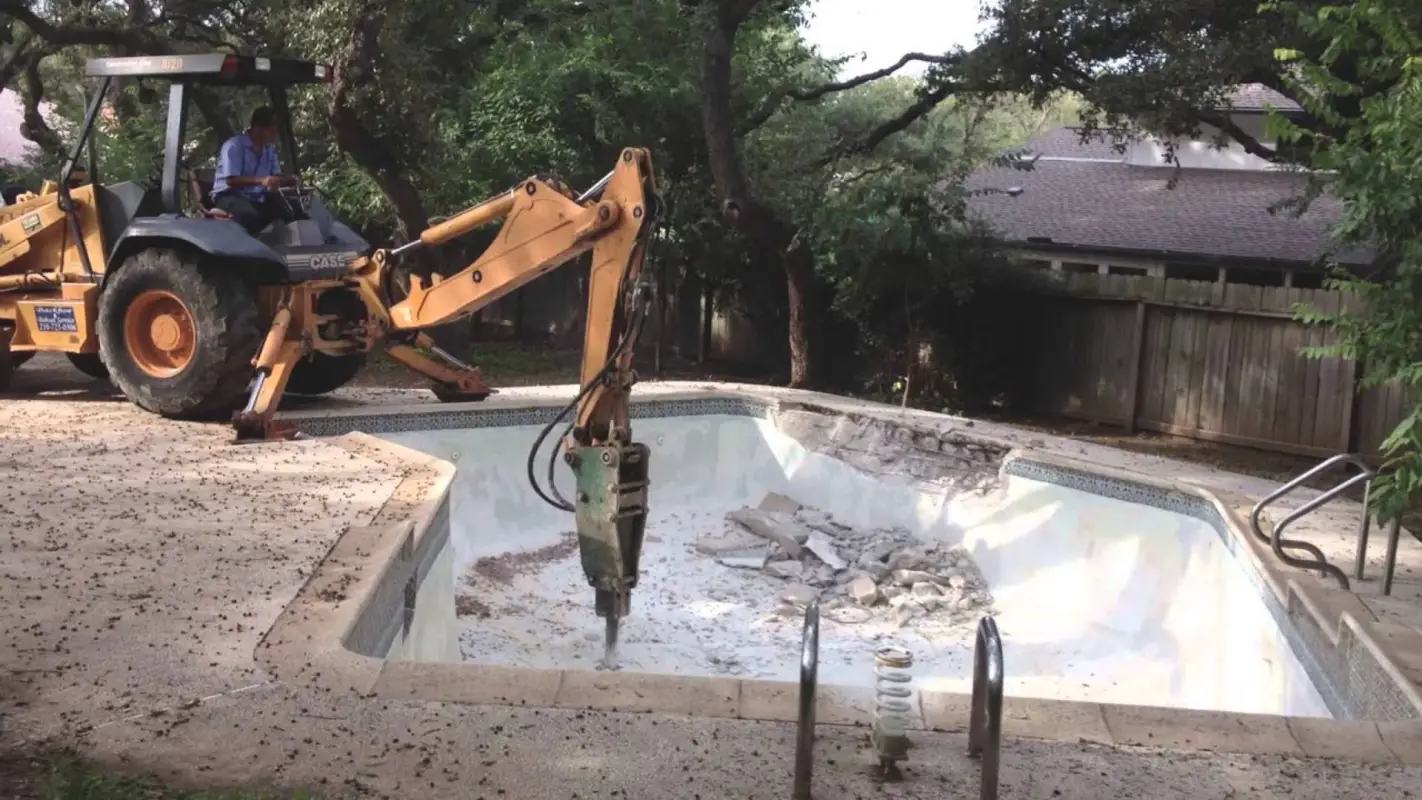 Unlock Your Yard's Potential with Pool Demolition and Removal.