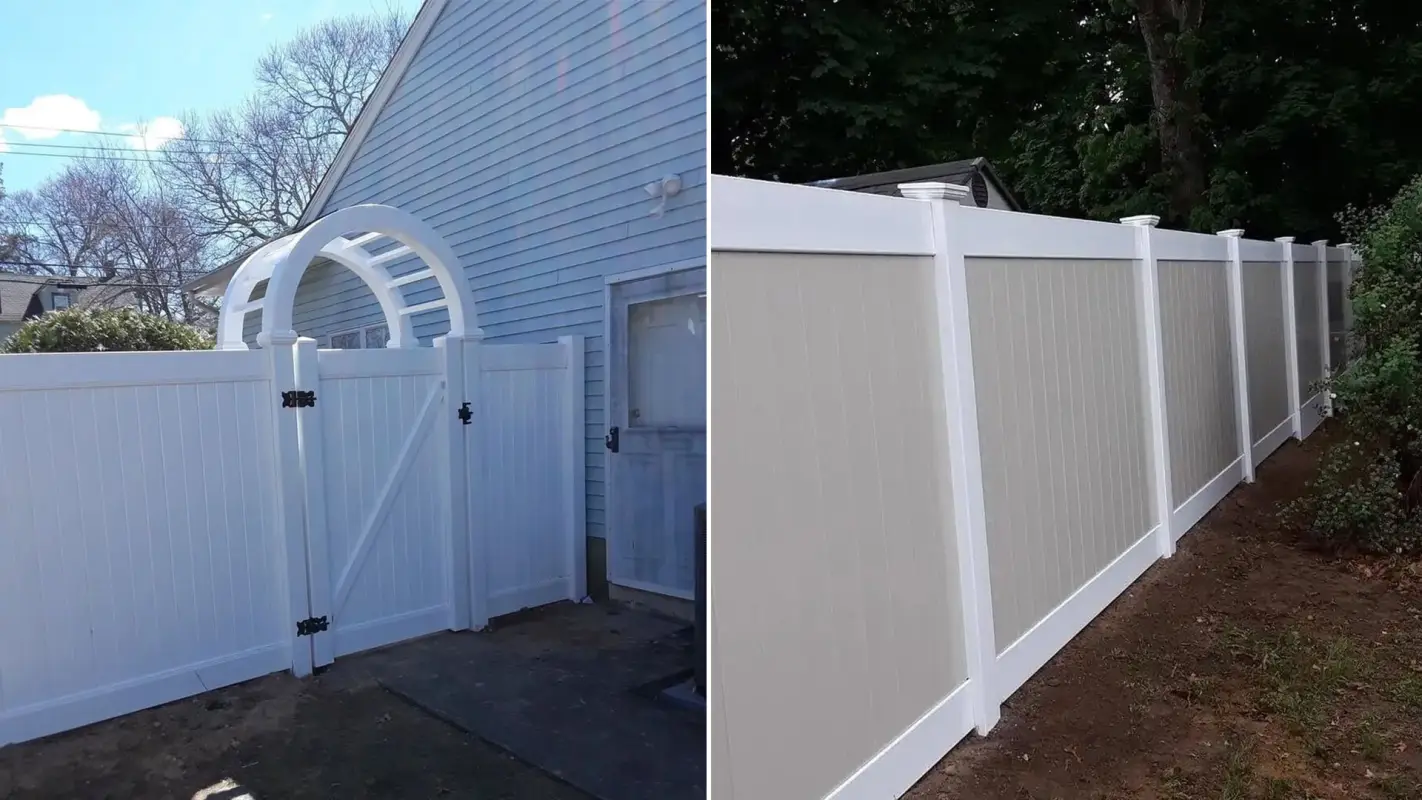PVC Fence Installation To Secure Backyards