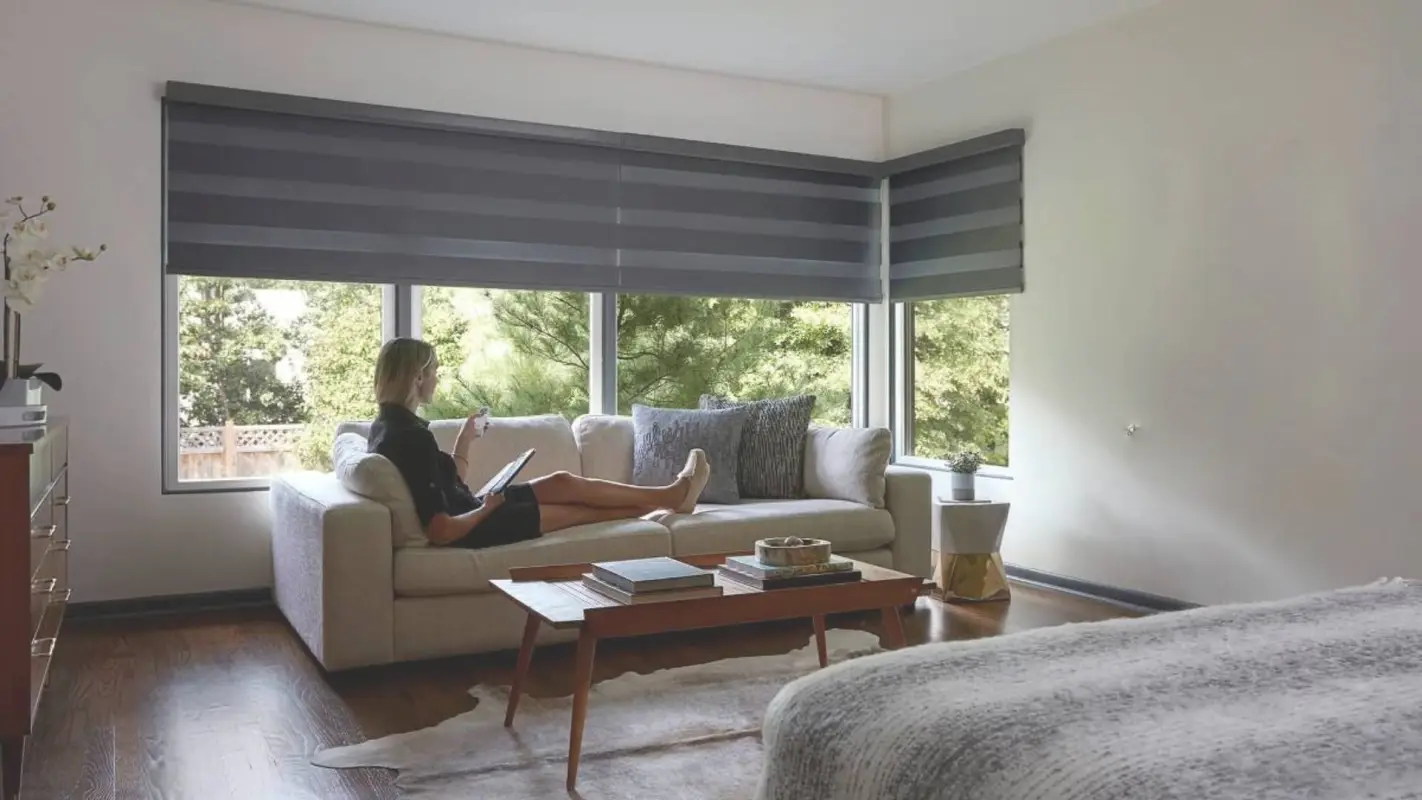 Discover The Difference With Our Motorized Shades Services