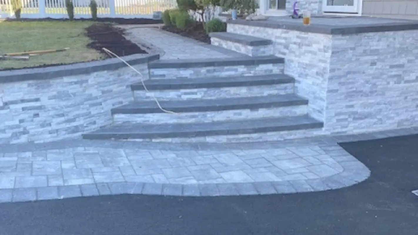 Brick Paving Installation with Custom Paving Solutions
