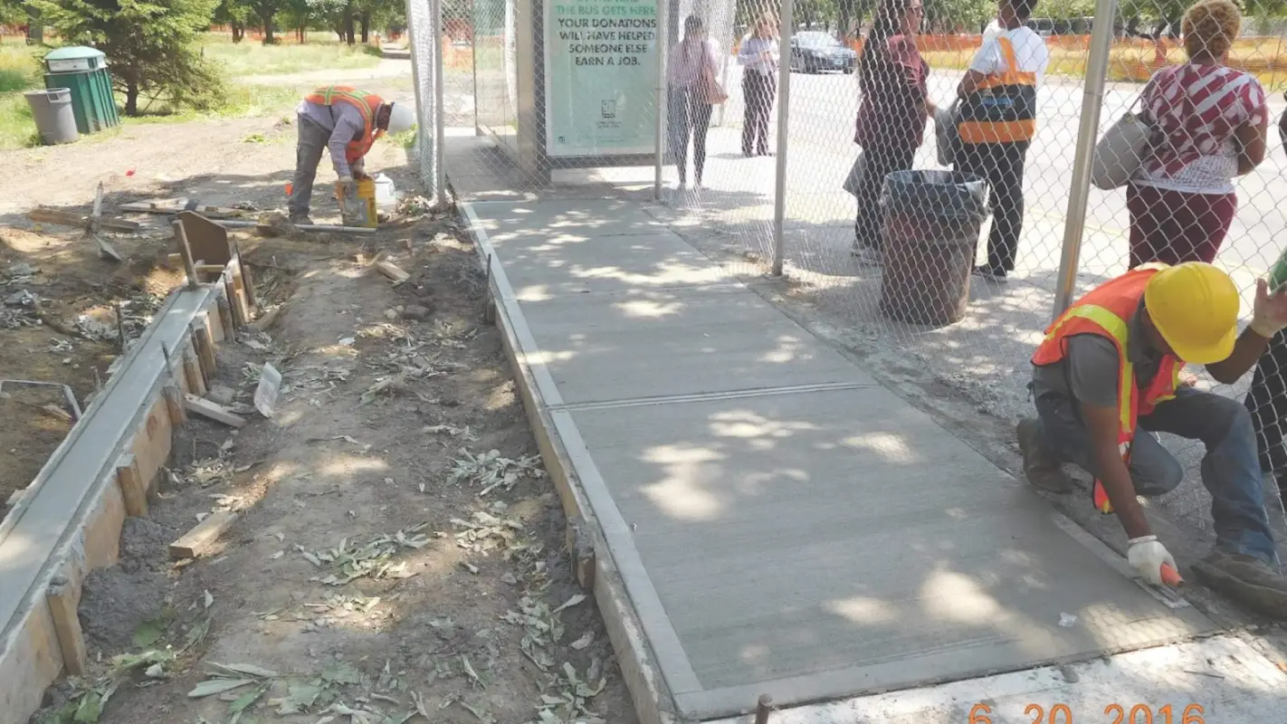 Trust Our Experts for the Best Concrete Sidewalk Service