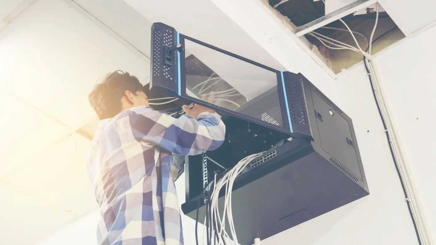 Transmitting Your Success Through Our Commercial IT Cabling