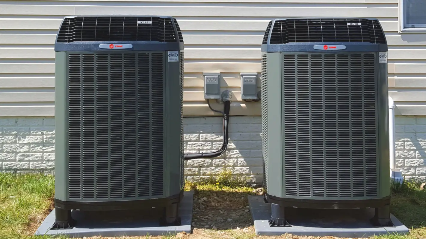 Local Heating and cooling Company to maintain a moderate indoor environment