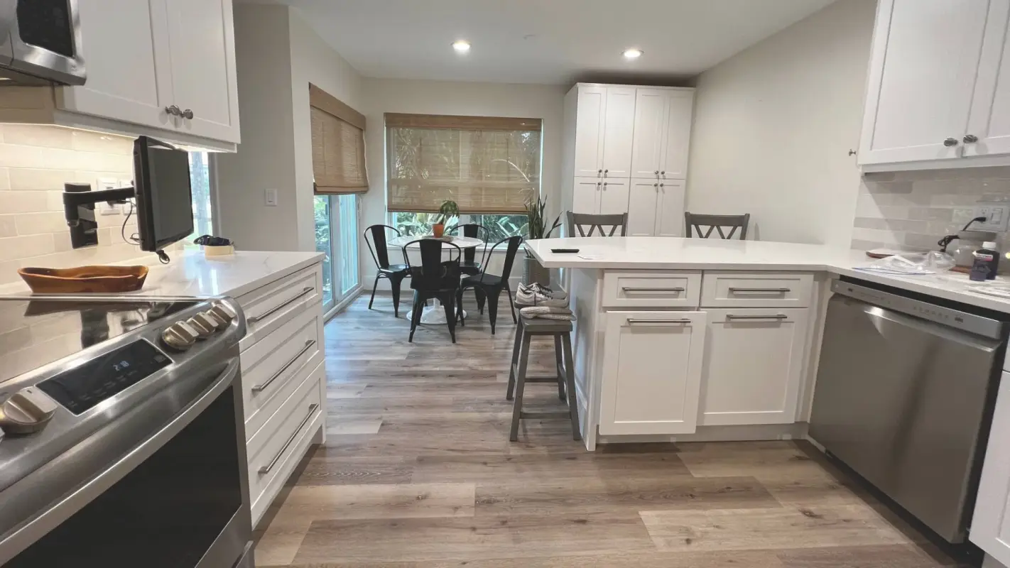Harmony In Every Stroke with Our Professional Cabinet Painters