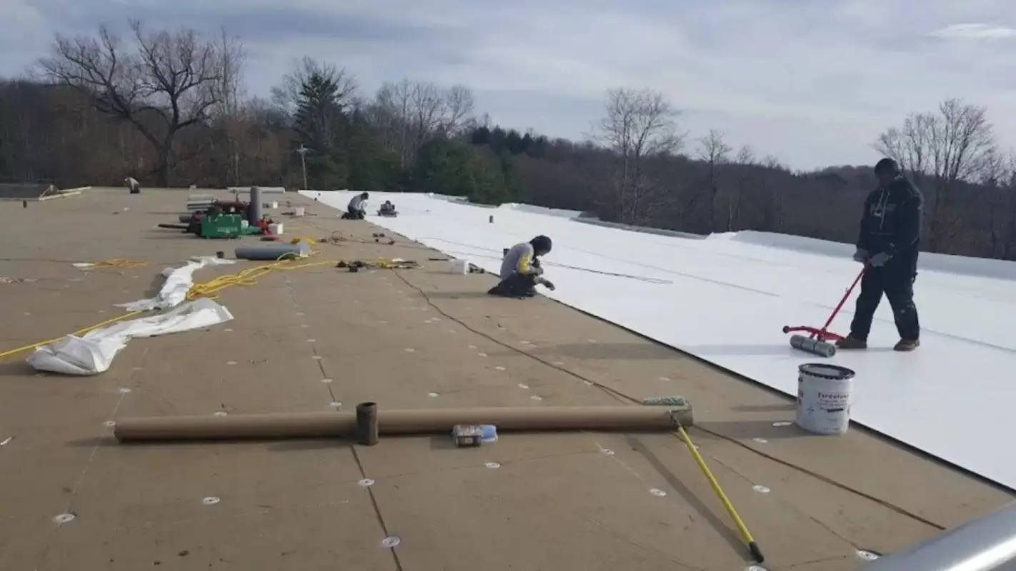 EPDM Roofing Services With Precision And Care
