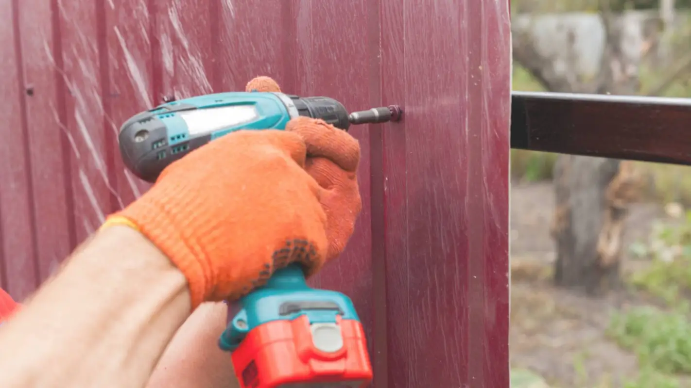 Best Fence Repair Company that Secures Your Home!