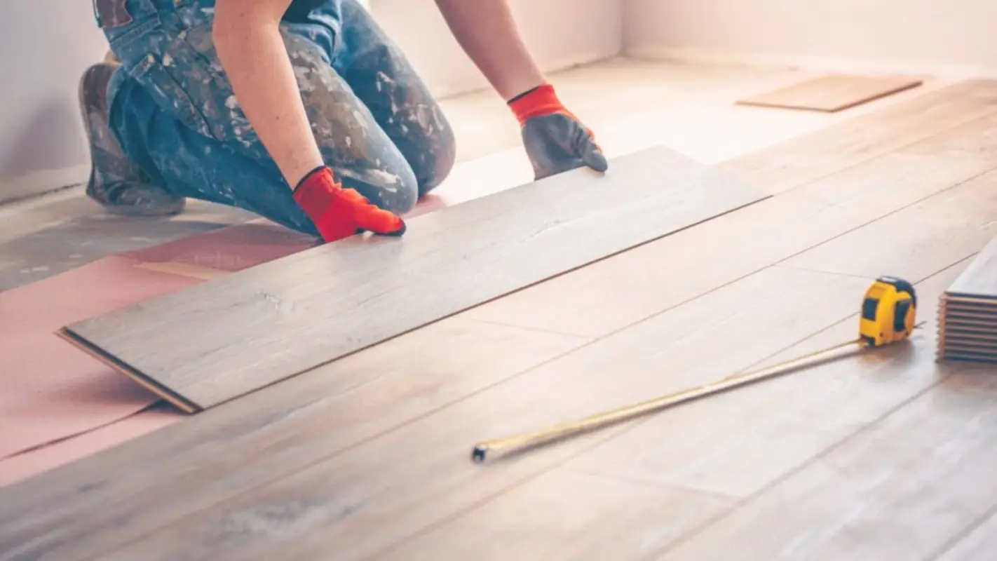 Avail our Flooring Installation Services to make an impact