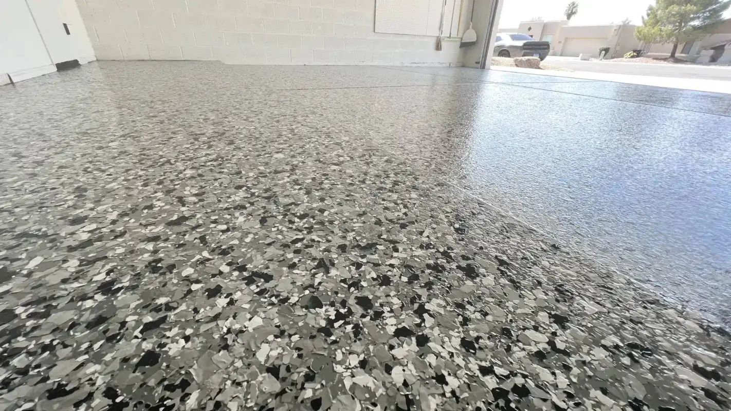 Residential Garage Polyaspartic Coating: The Ultimate Garage Floor Defense