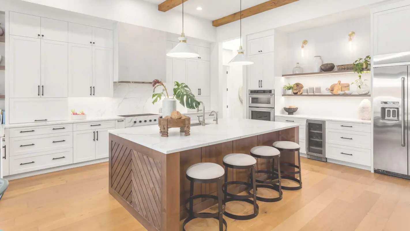 End your quest for “Kitchen redesign near me”. Choose us!