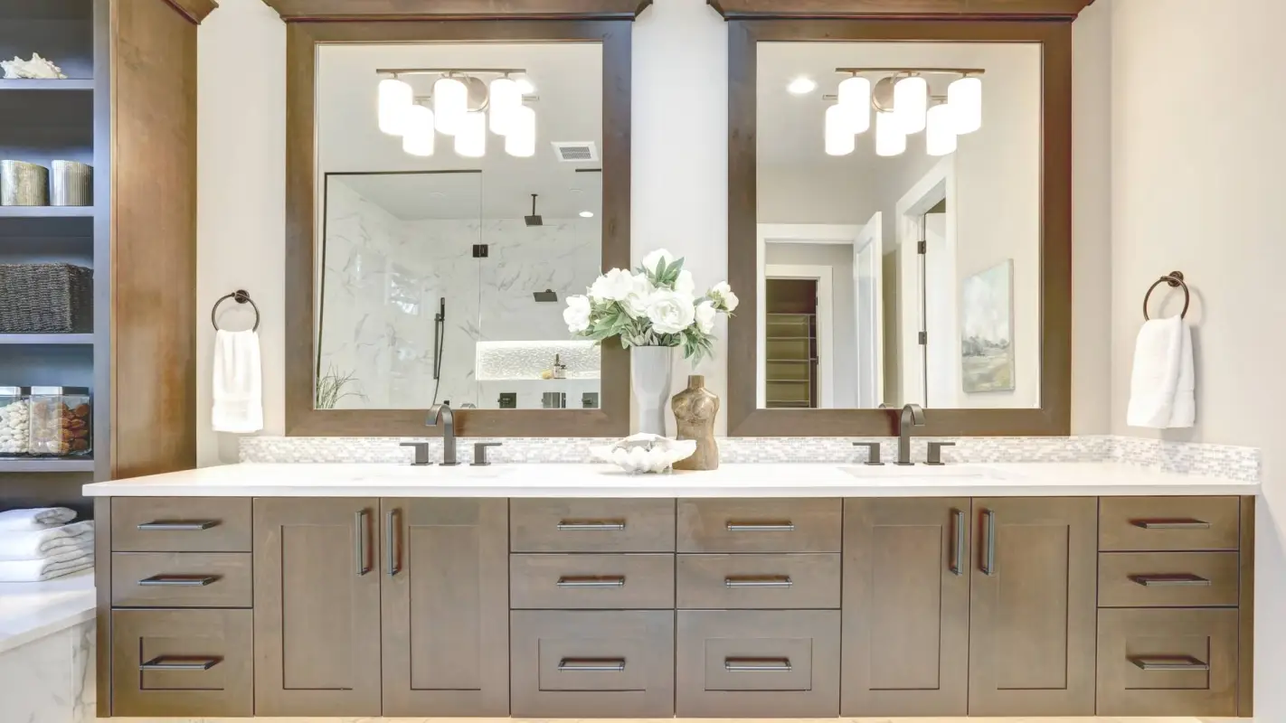 Bathroom Cabinets Installation With Unmatched Durability!