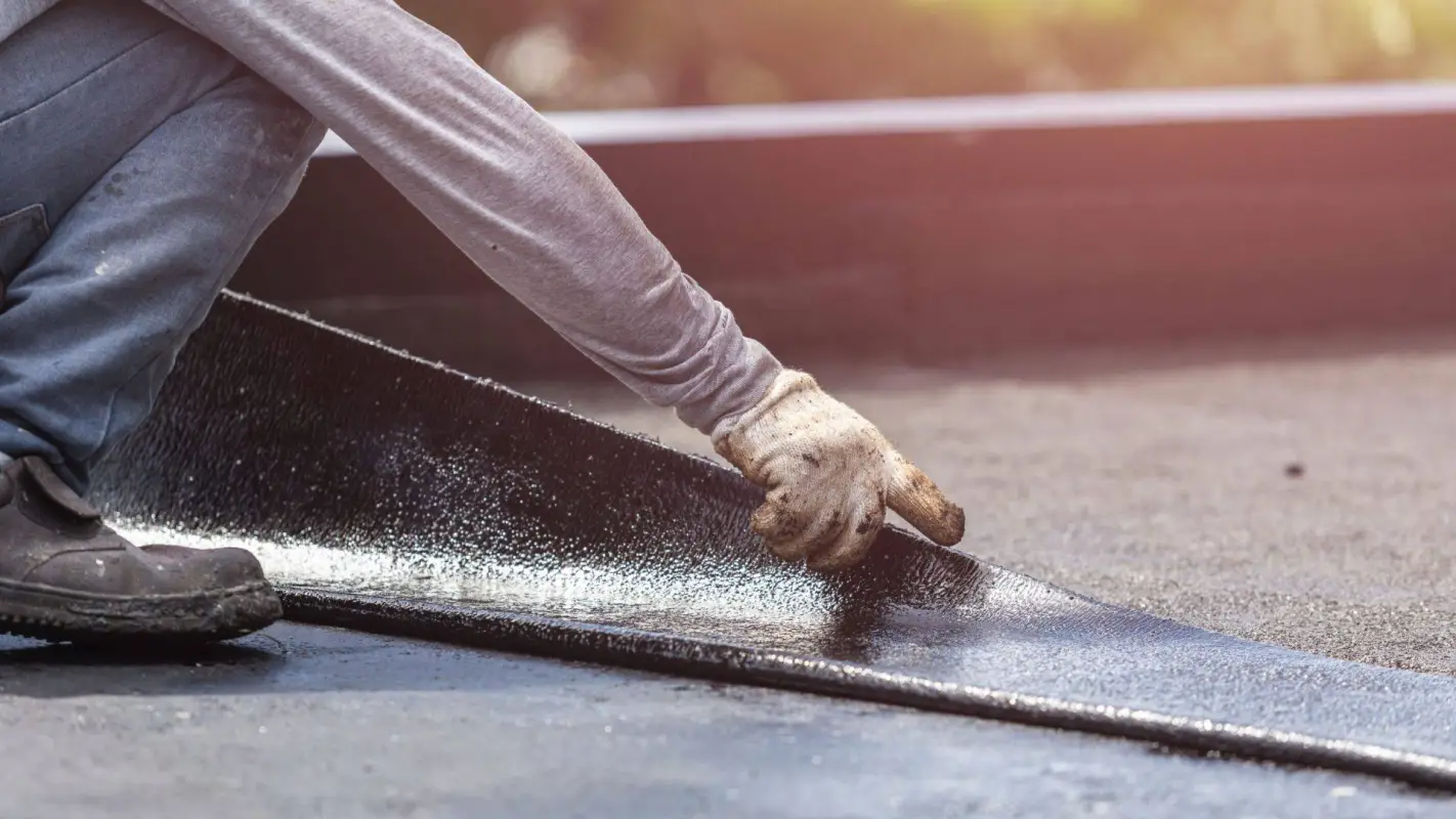 Our Flat roof replacement stands the test of time