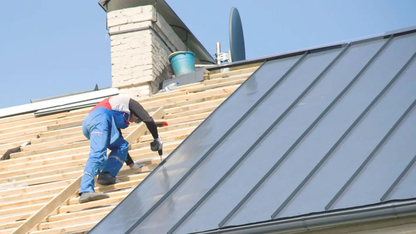Metal Roof Installation With A Touch Of Excellence