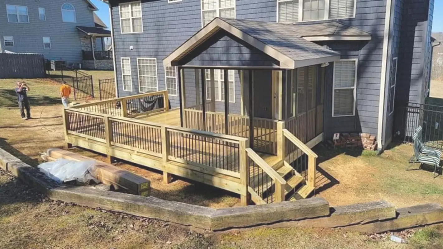 Your Search for The Best Residential Deck Services Near Me Ends Here
