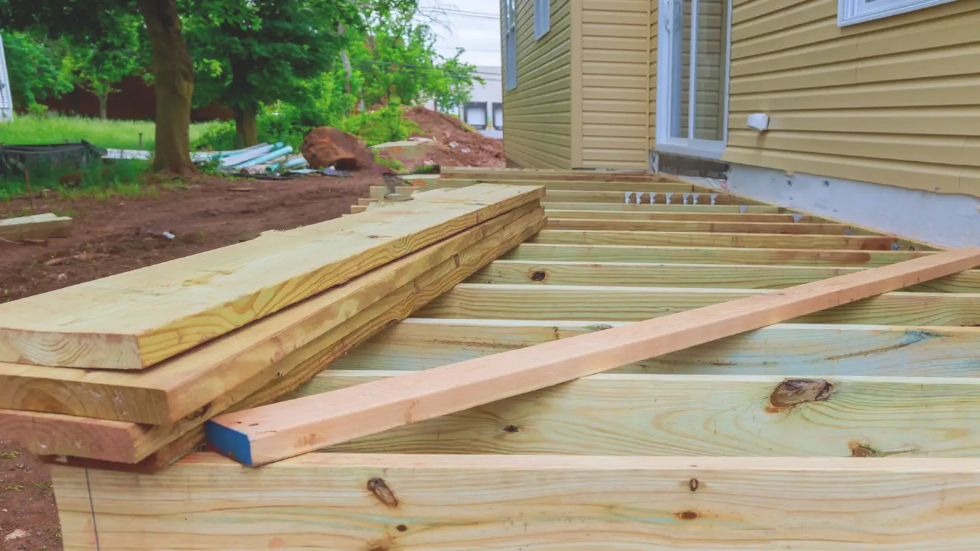 Secure Your View with Our Affordable Deck Construction Company