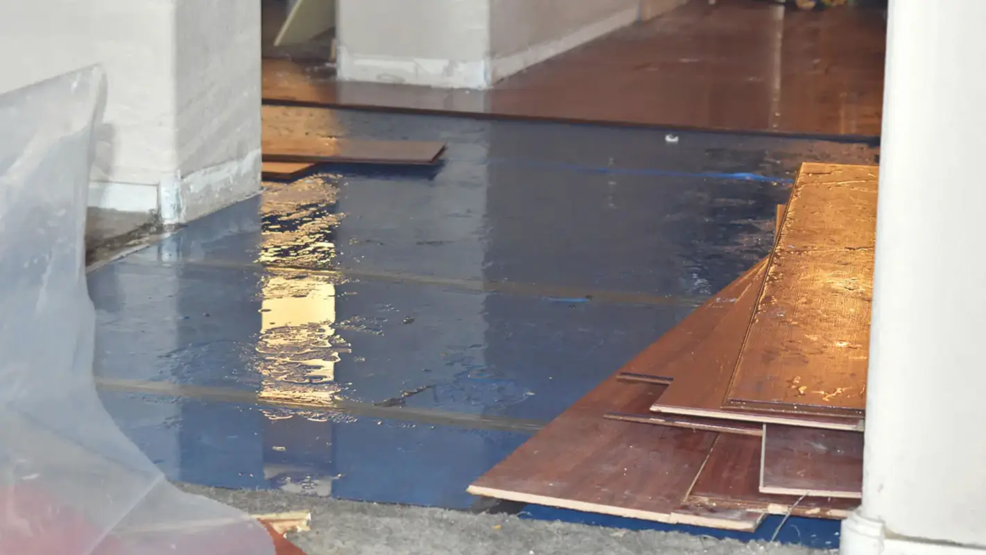 Flooded Floors? We Provide Water Damage Cleanup Services