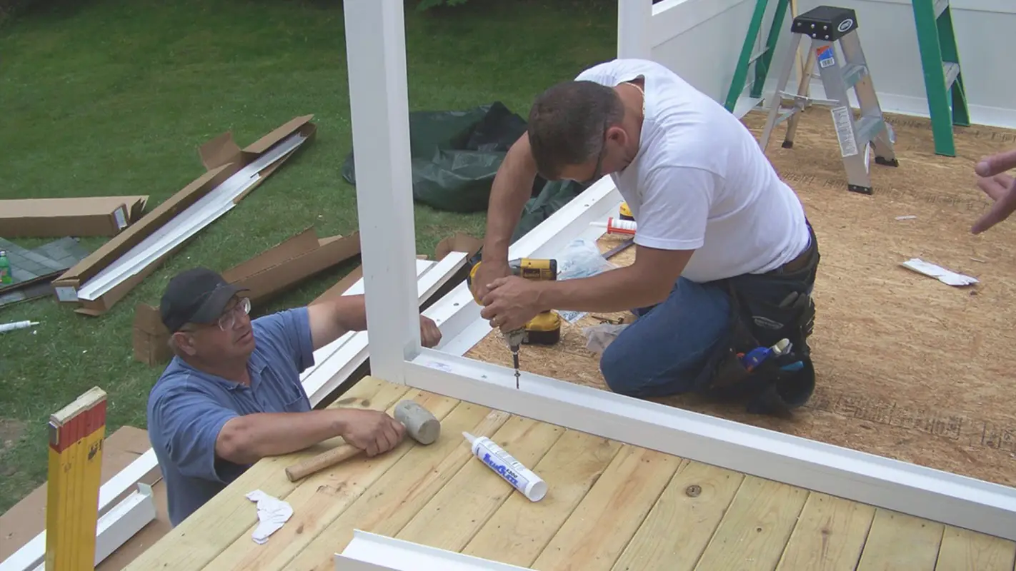 Sunroom Repair and Remodeling Offering Chic Shade Solutions