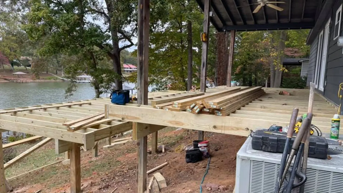 End Your Search For Residential Deck Services Near Me.” Here!